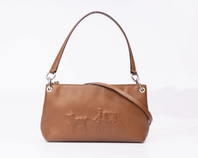 Coach Charley Crossbody With Embossed Horse And Carriage
