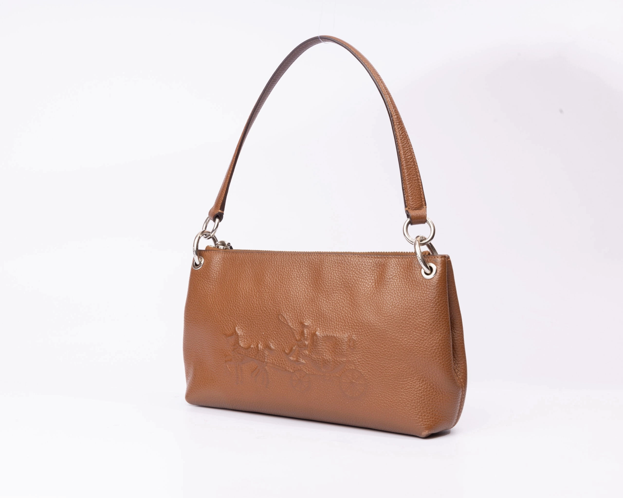 Coach Charley Crossbody With Embossed Horse And Carriage