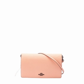 Coach Foldover Polished Pebble Crossbody Bag