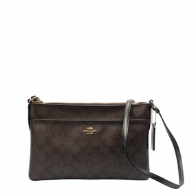 Coach Leather Messenger Bag
