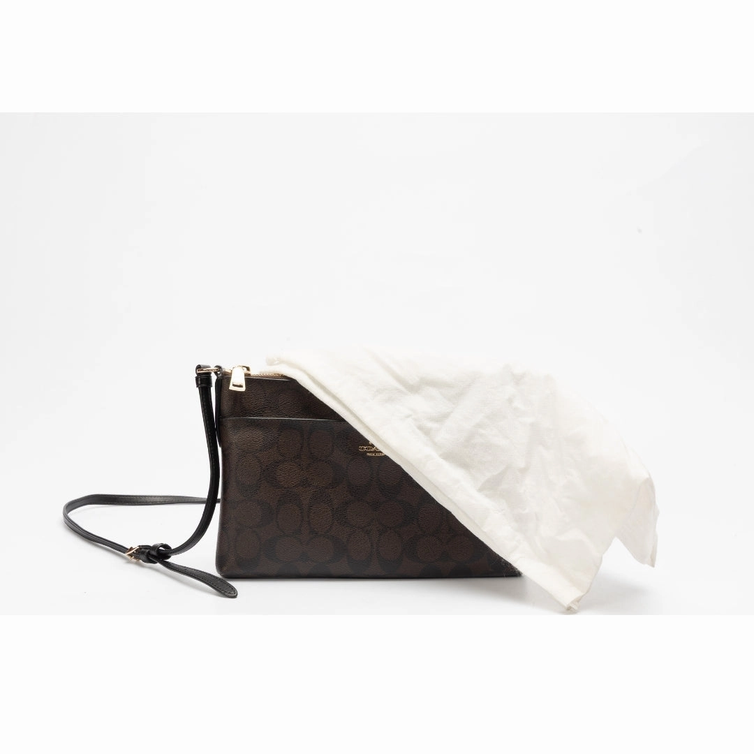 Coach Leather Messenger Bag
