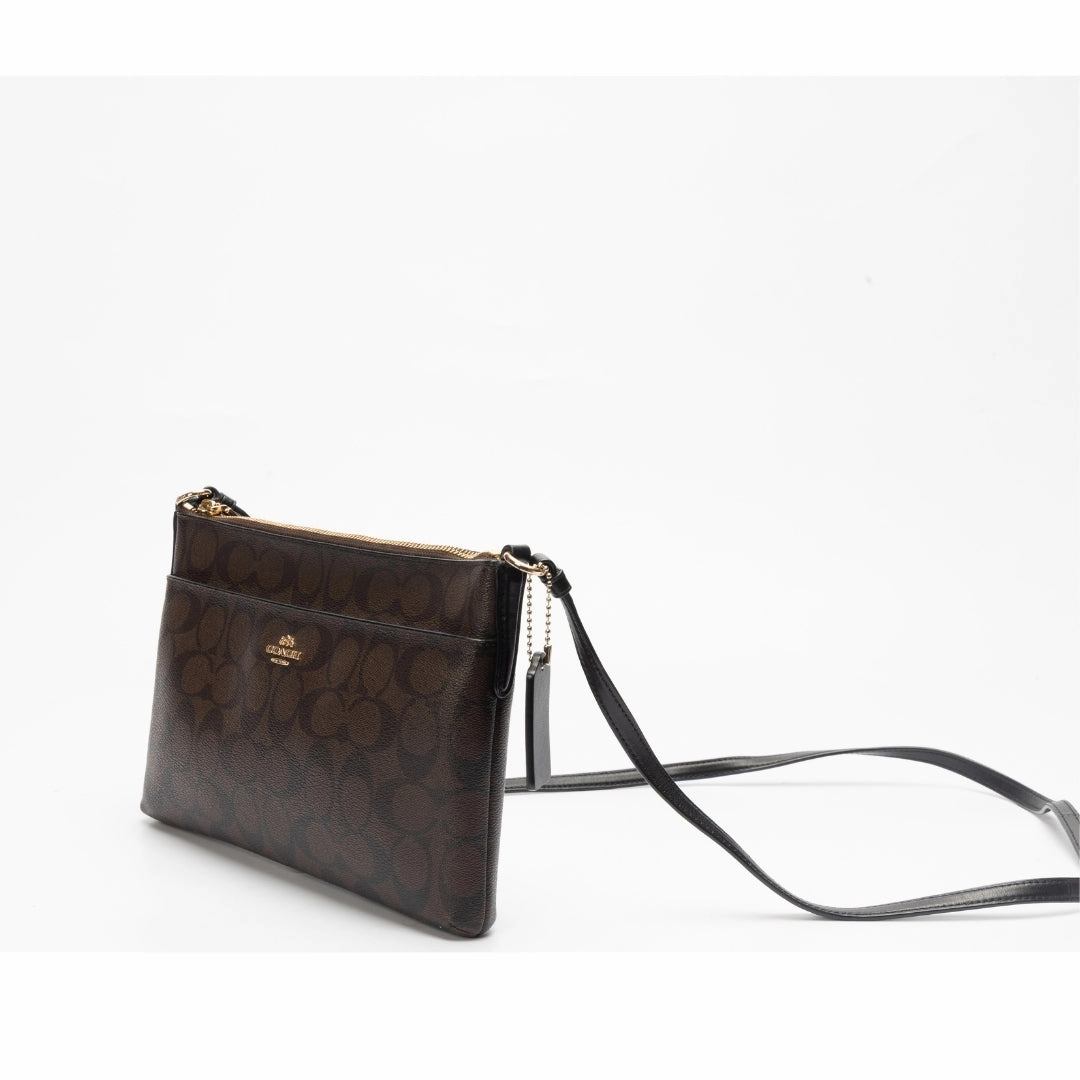 Coach Leather Messenger Bag