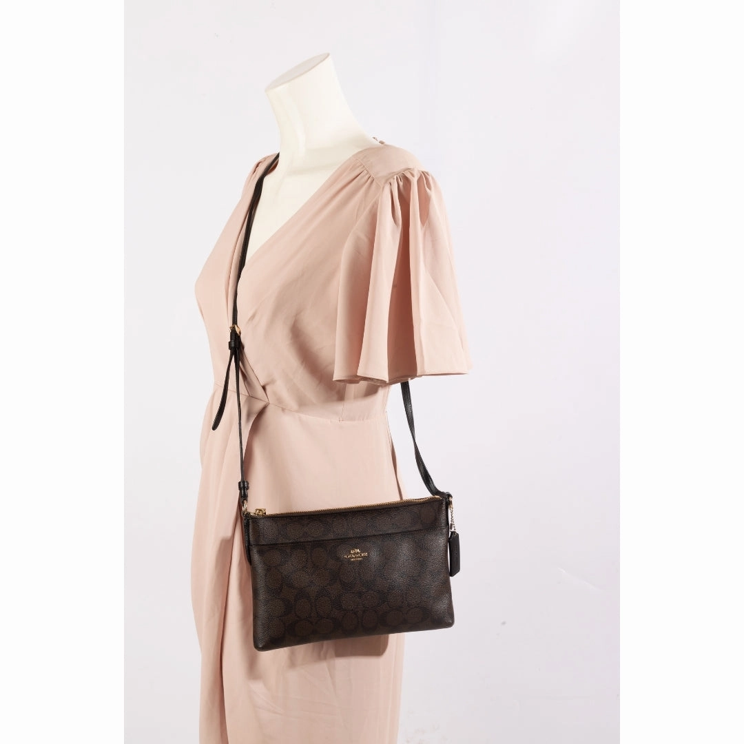 Coach Leather Messenger Bag