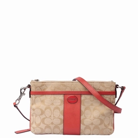 Coach Legacy Crossbody Bag In Signature Stripe