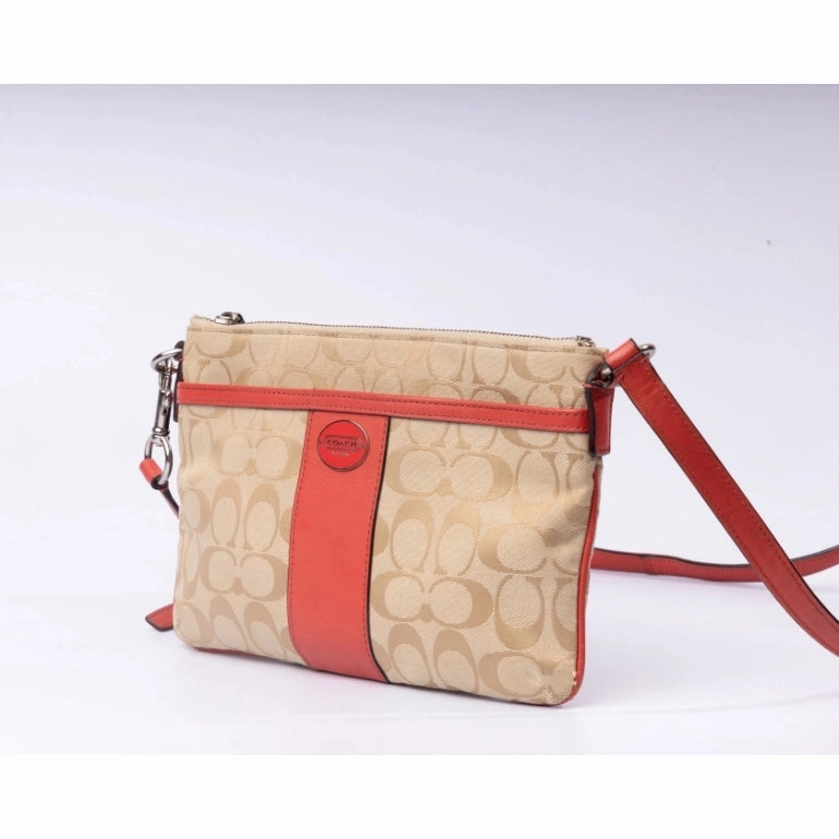 Coach Legacy Crossbody Bag In Signature Stripe