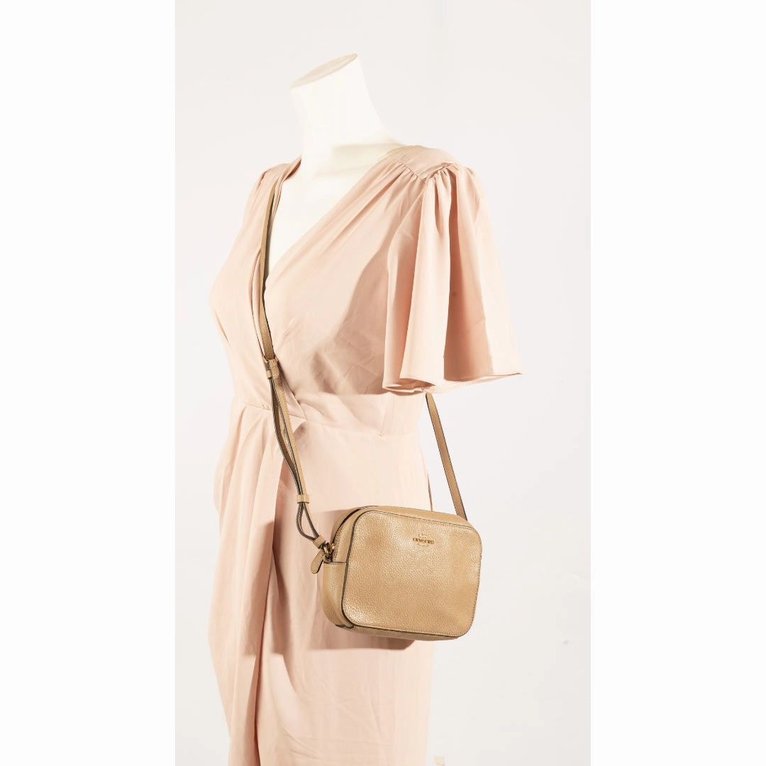 Coach Mini Pebble Leather Crossbody Bag