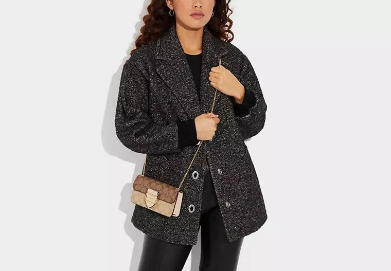 Coach Morgan Crossbody In Blocked Signature Canvas