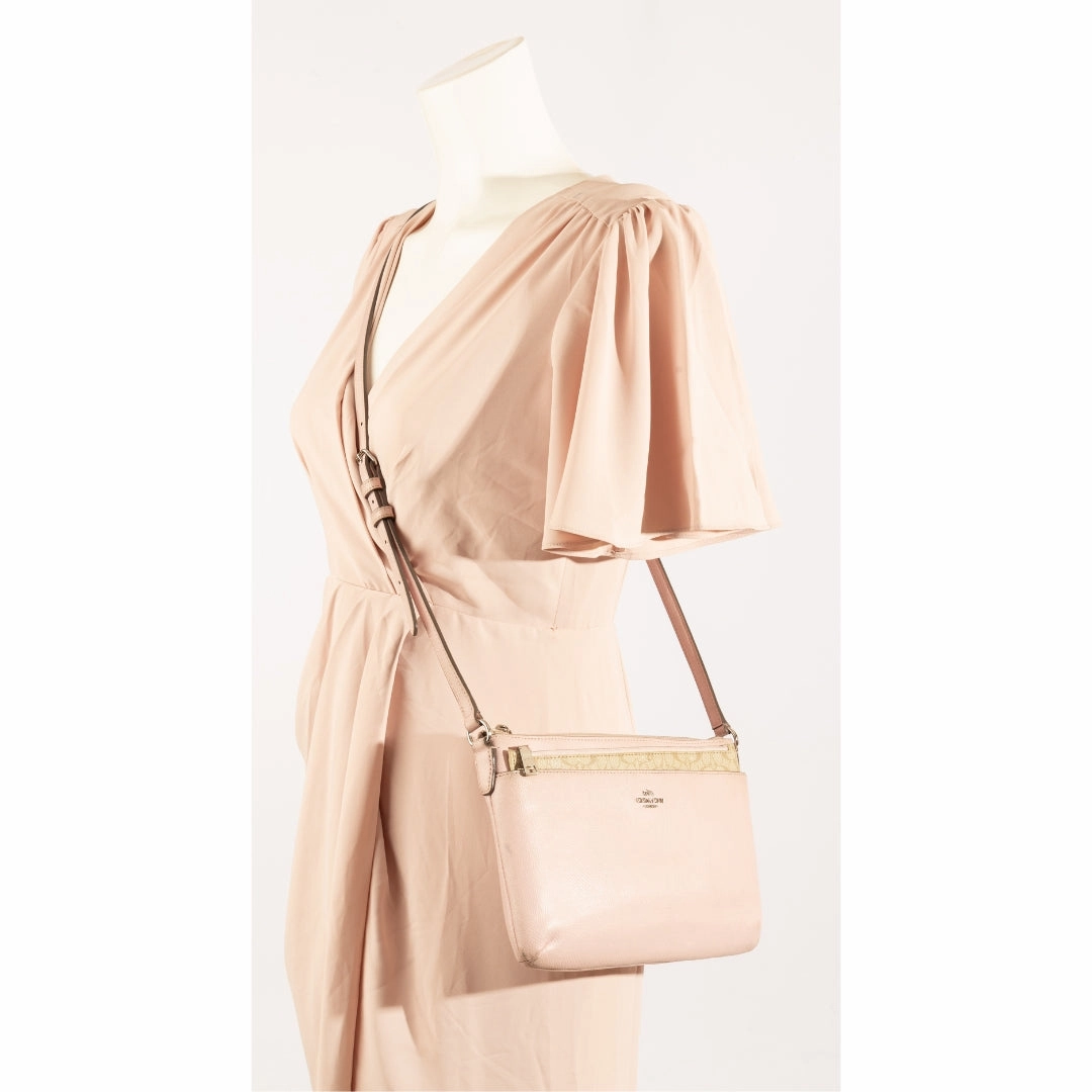 Coach Polished Pebble Journal Crossbody Bag