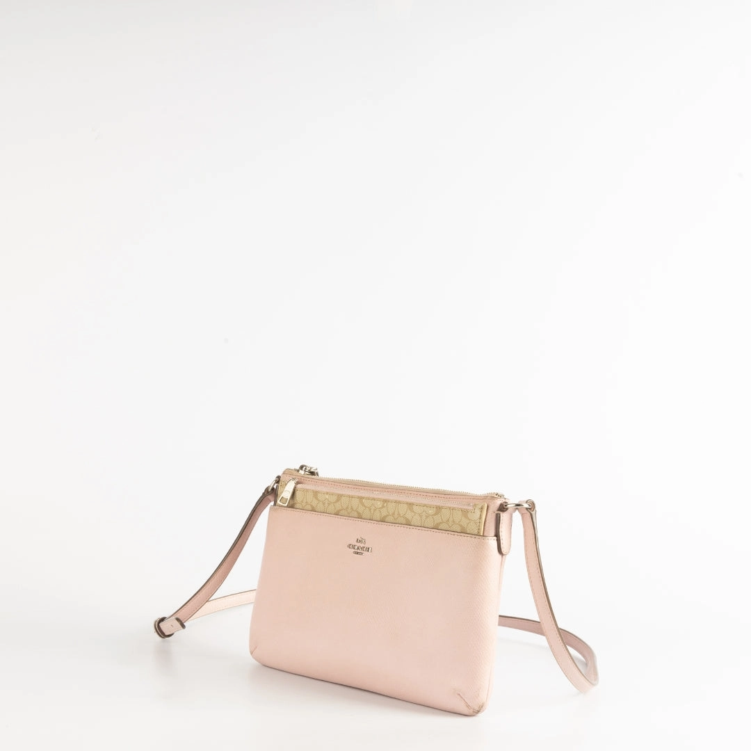 Coach Polished Pebble Journal Crossbody Bag