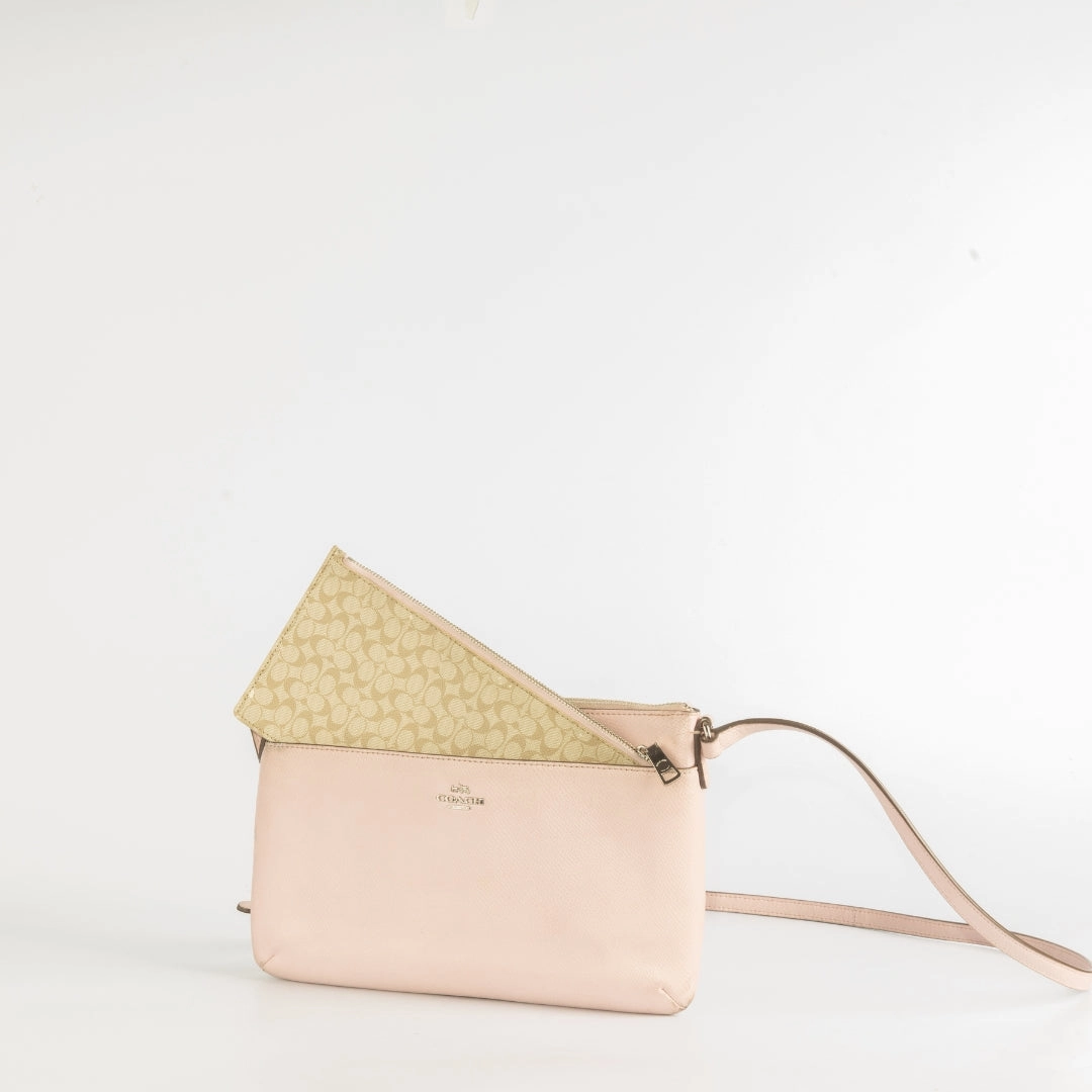 Coach Polished Pebble Journal Crossbody Bag