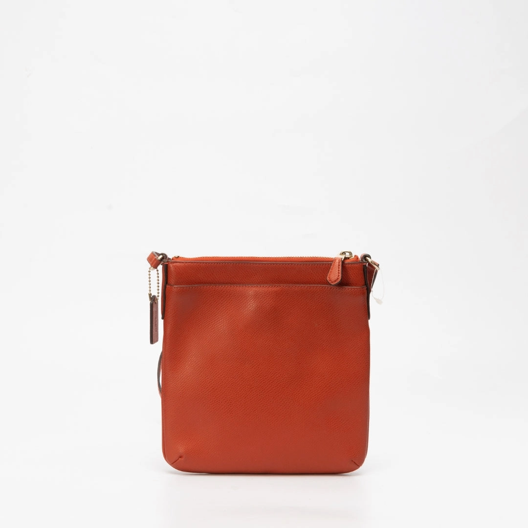 Coach Red Leather Crossbody Bag