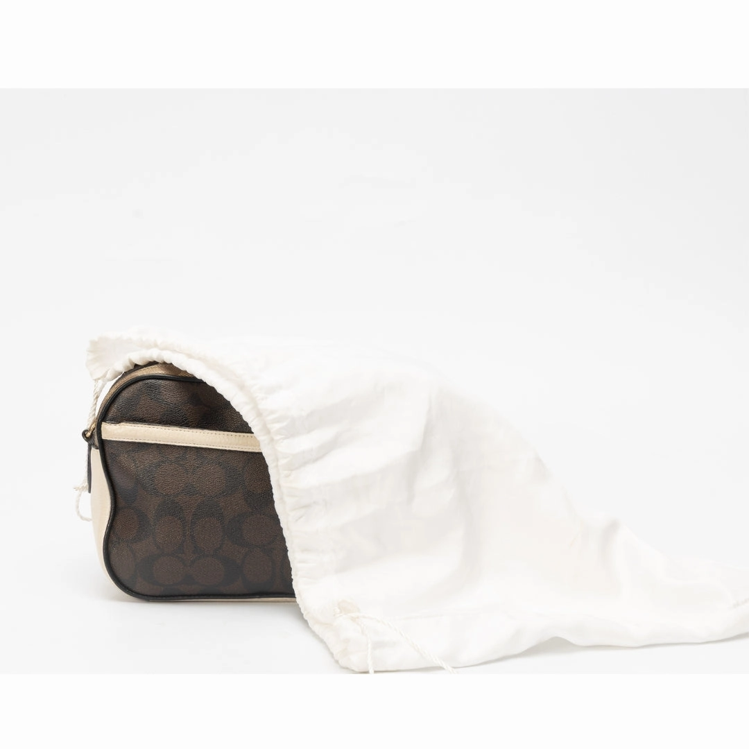 Coach Signature Canvas Jes Crossbody Bag