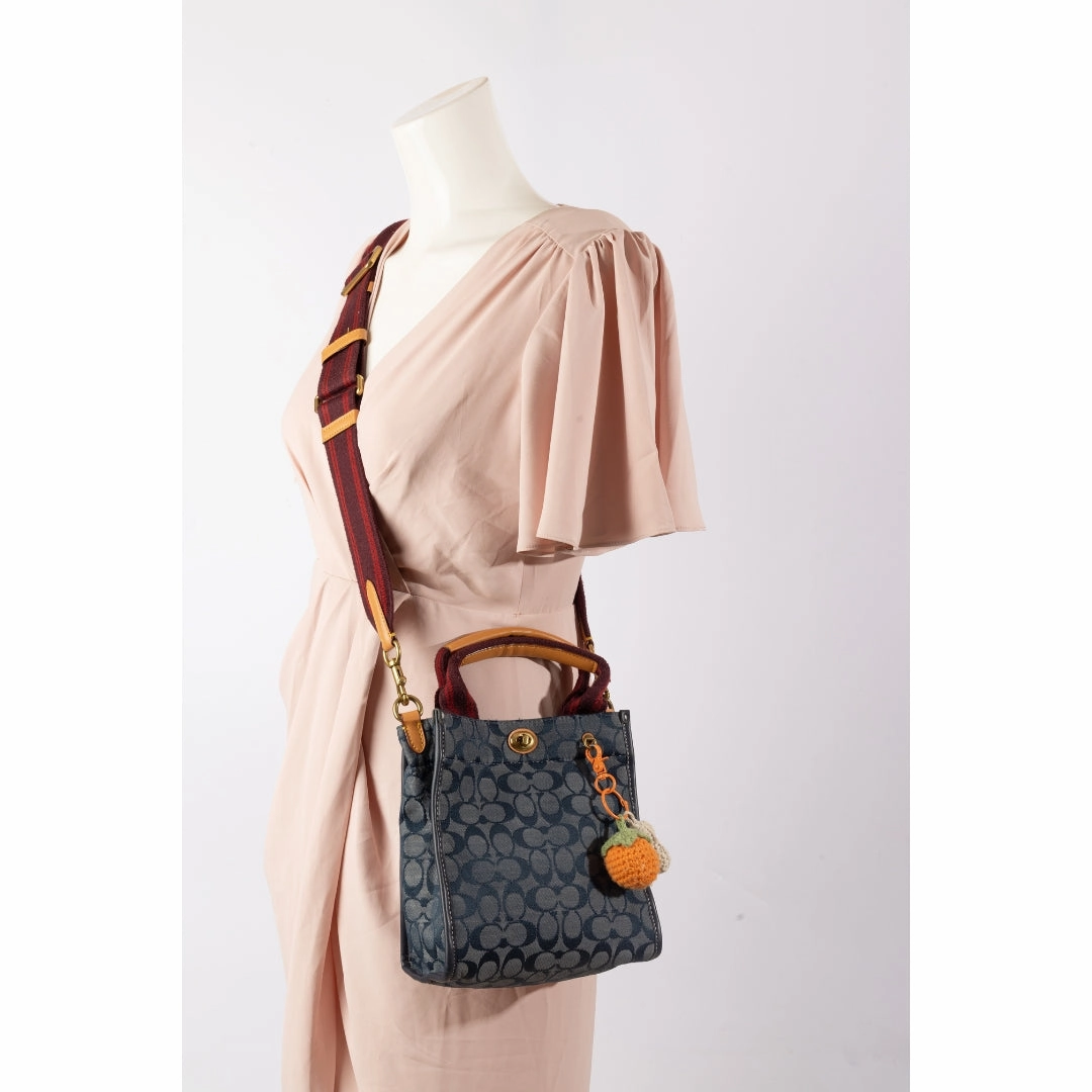 Coach Signature Chambray Crossbody Bag