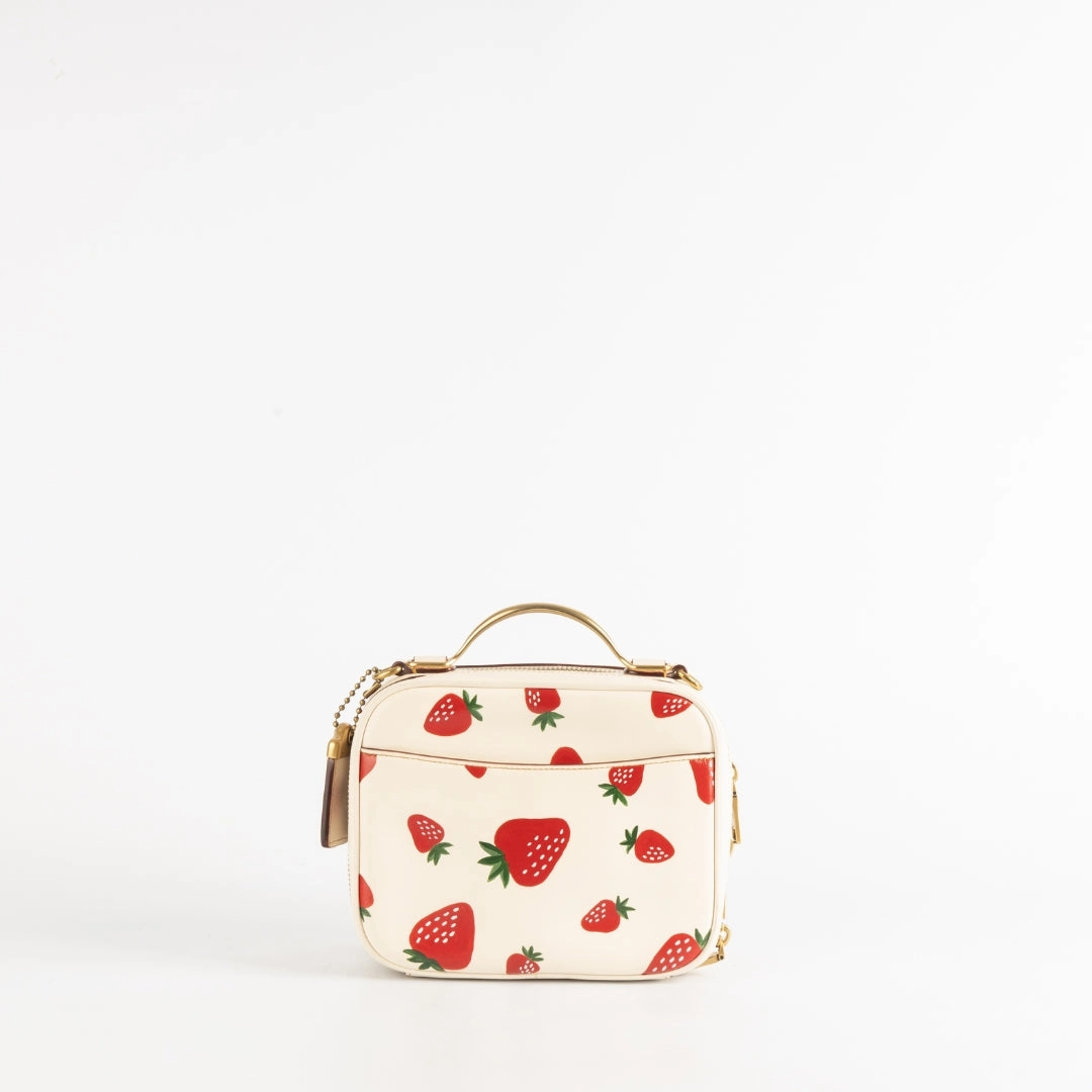 Coach Strawberry Print Crossbody Bag