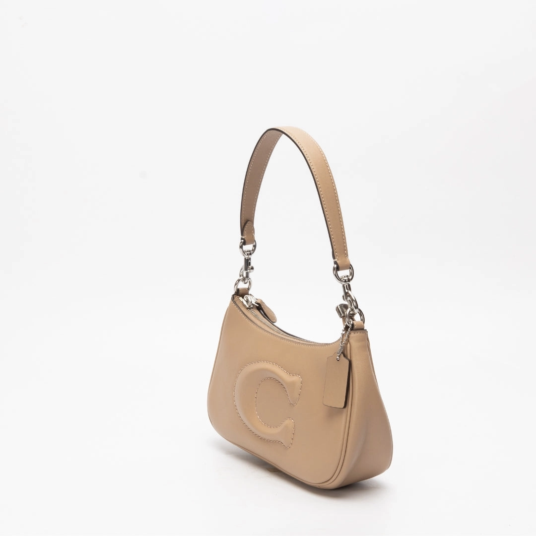 Coach Teri Smooth Leather Shoulder Bag