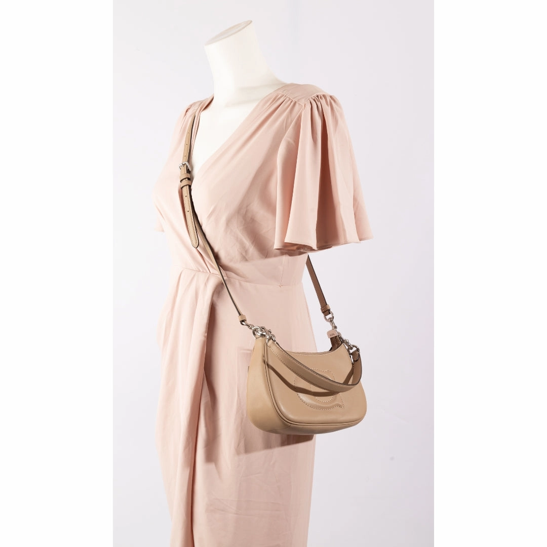 Coach Teri Smooth Leather Shoulder Bag