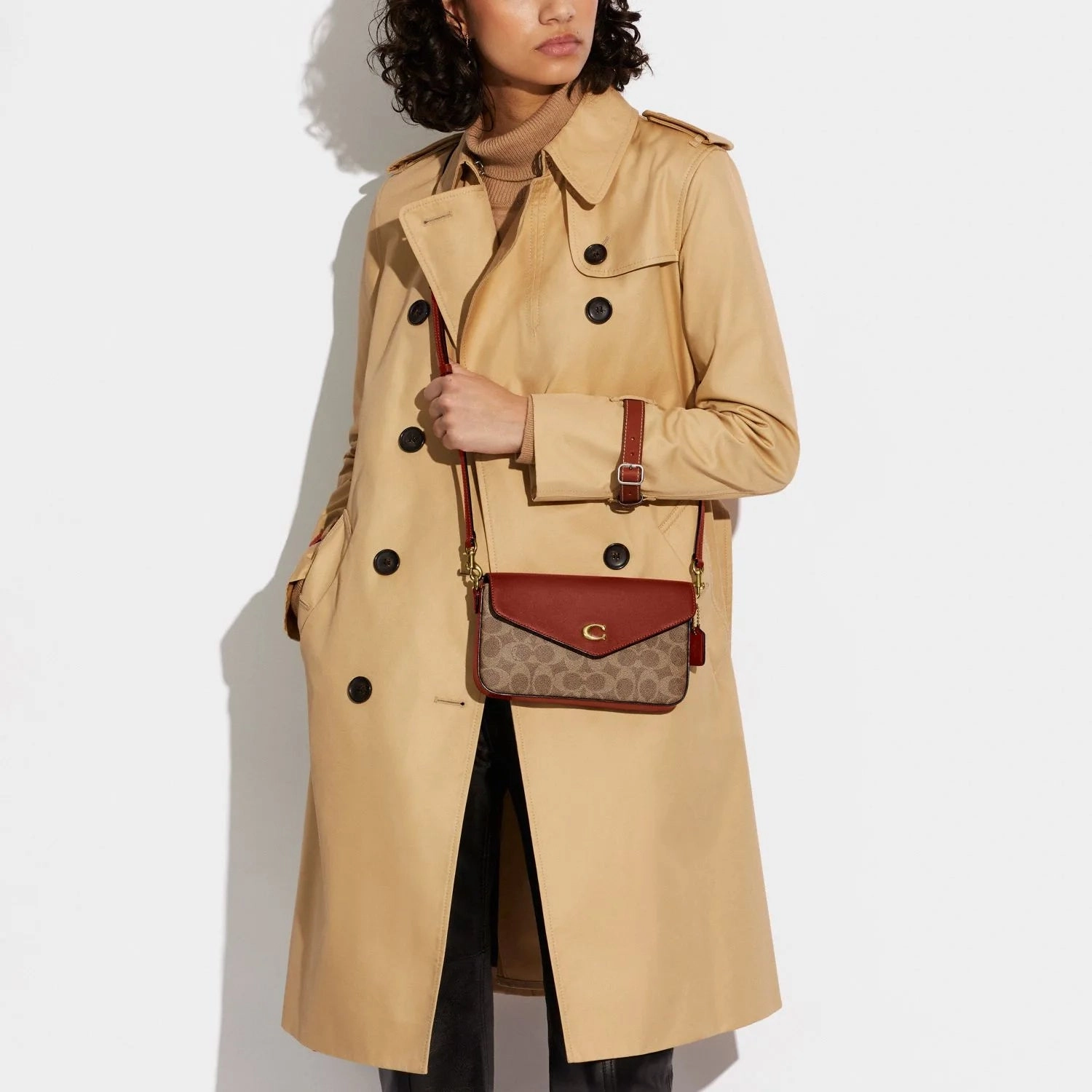 Coach Wyn Crossbody In Signature Canvas
