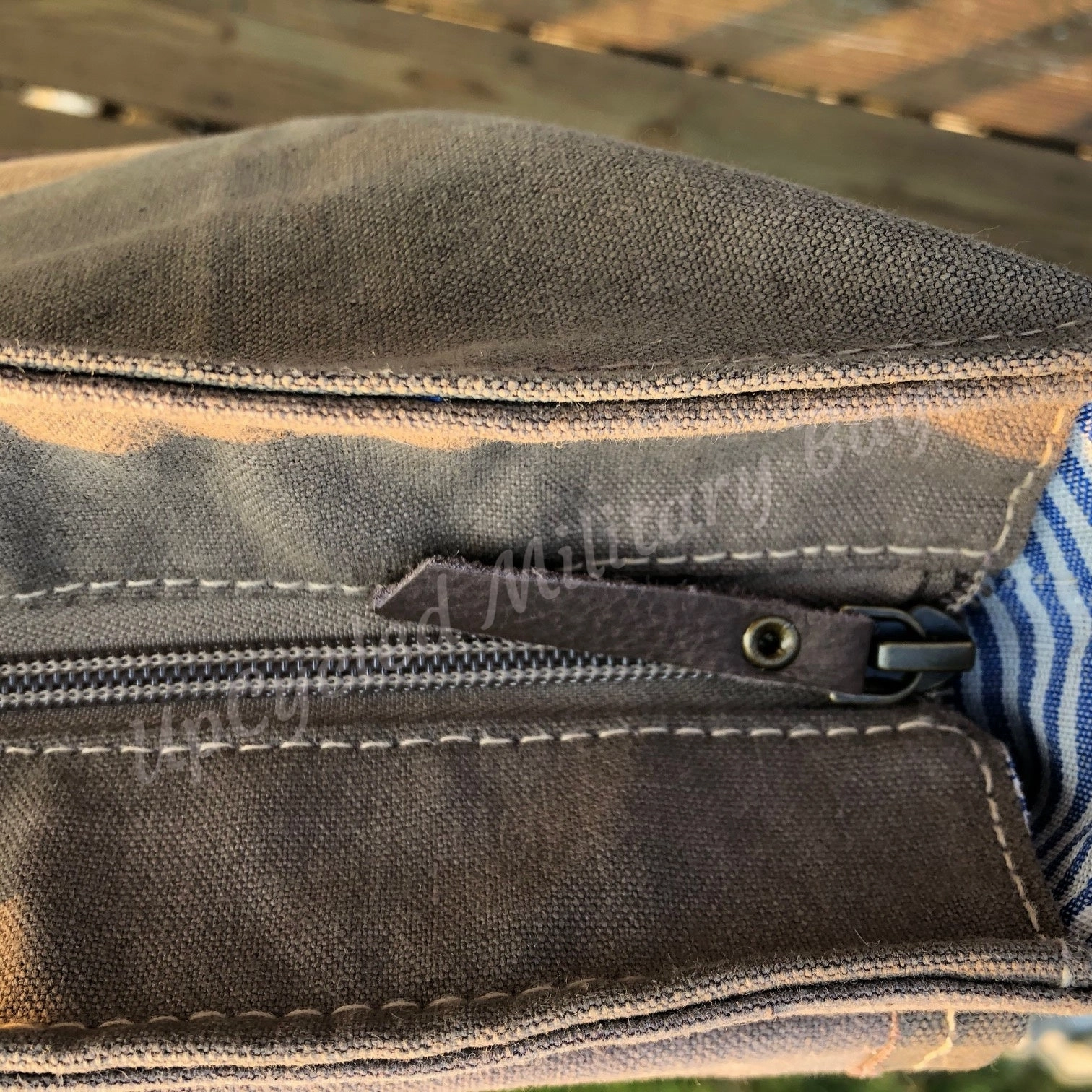 Coast Guard Sustainable Canvas Minimalist Messenger Crossbody Bag Purse