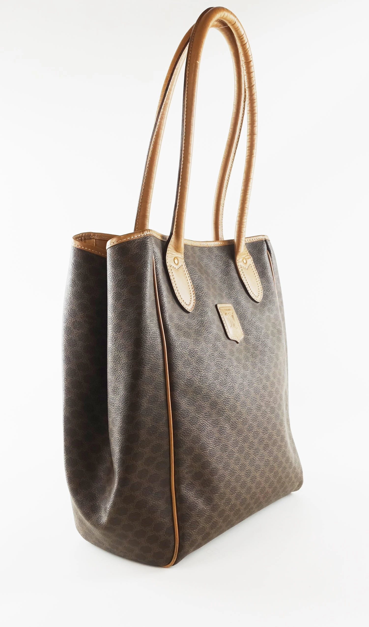 Coated Canvas Tote Bag
