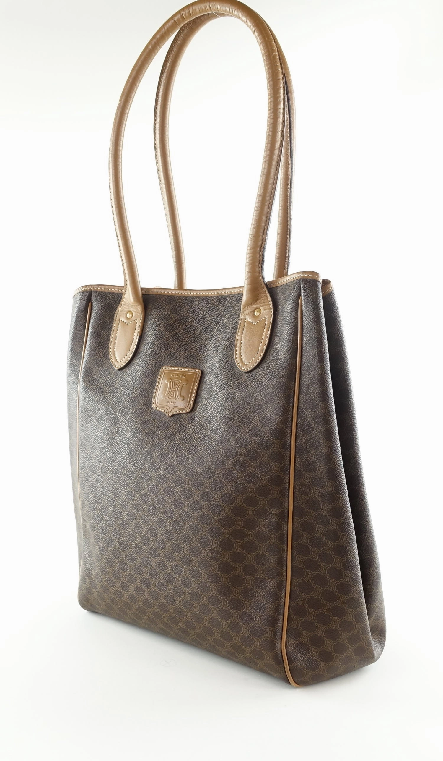 Coated Canvas Tote Bag