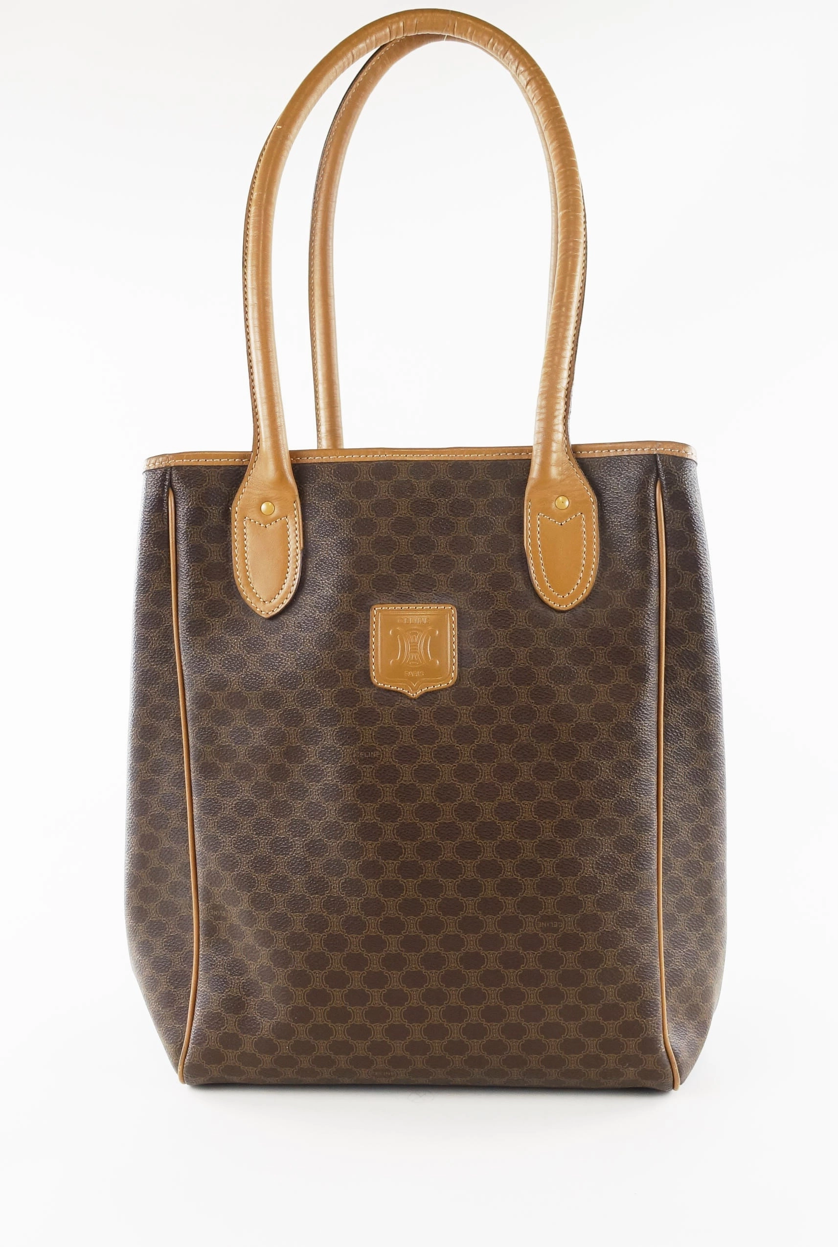 Coated Canvas Tote Bag