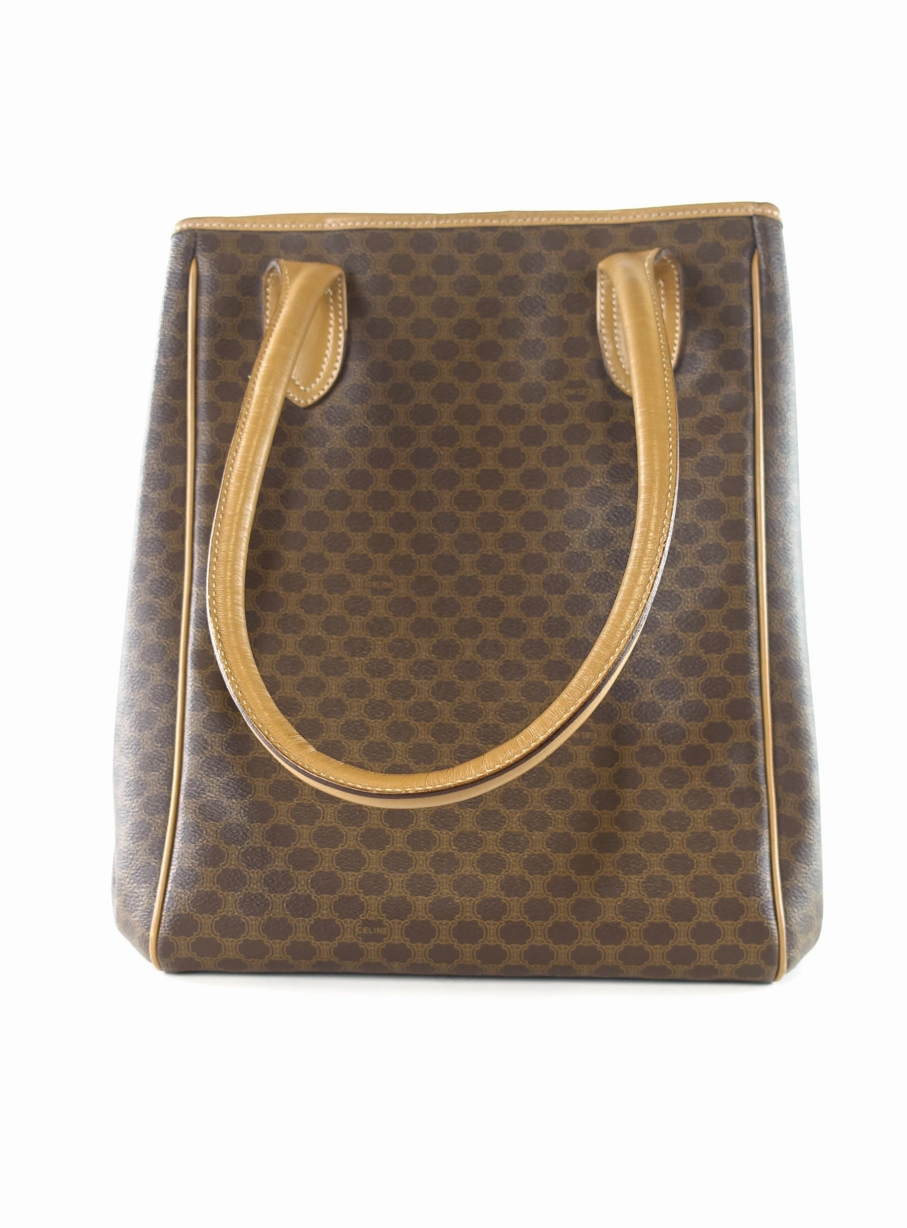 Coated Canvas Tote Bag