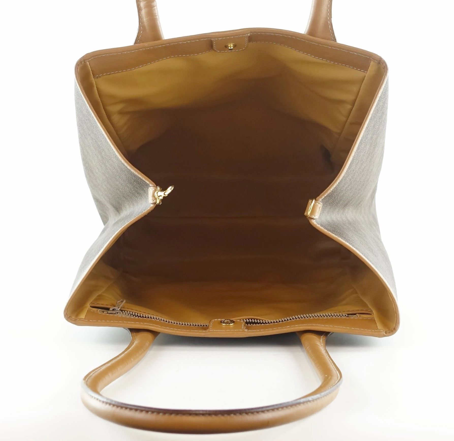Coated Canvas Tote Bag
