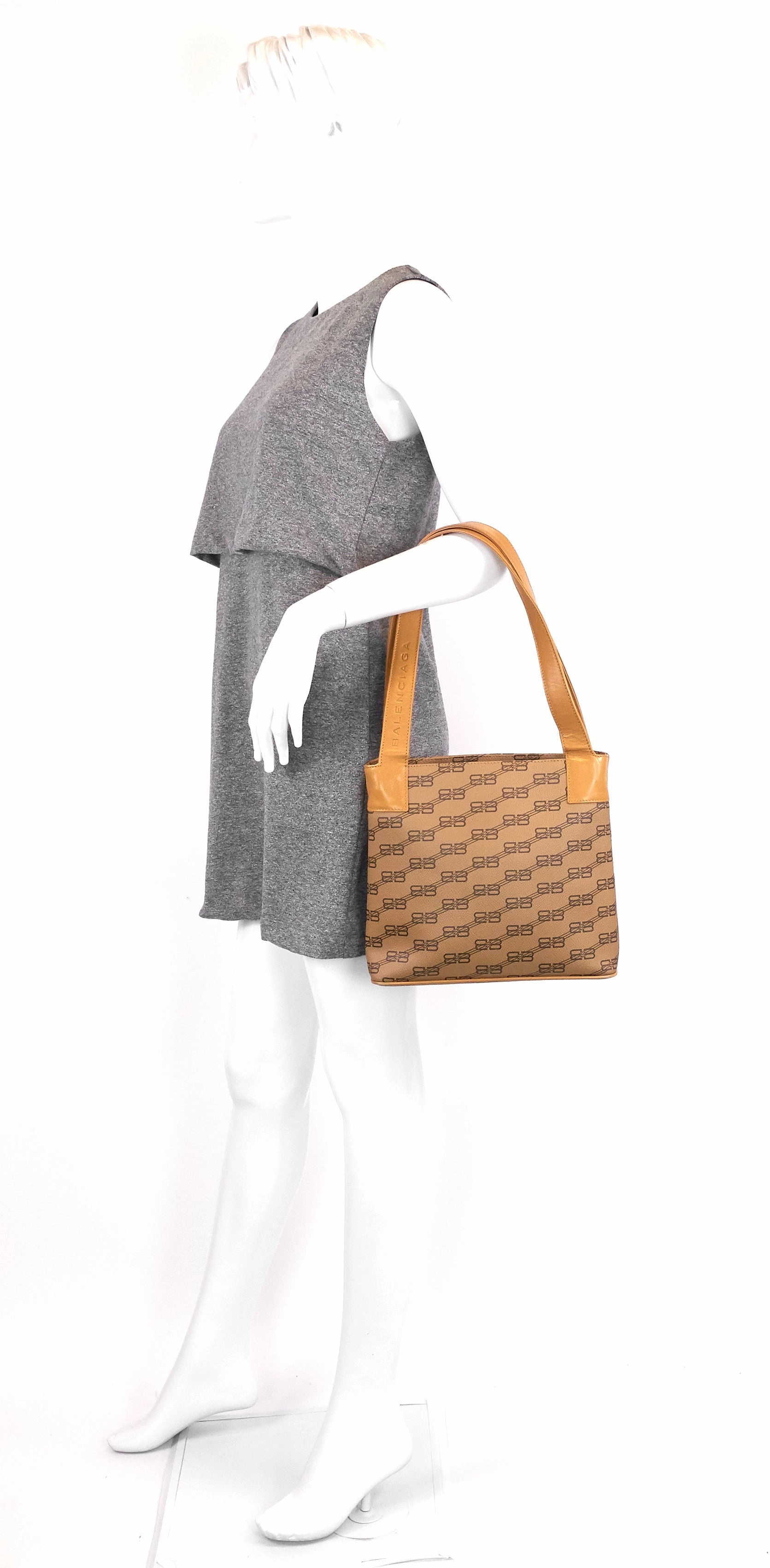Coated Monogram Canvas Tote Bag
