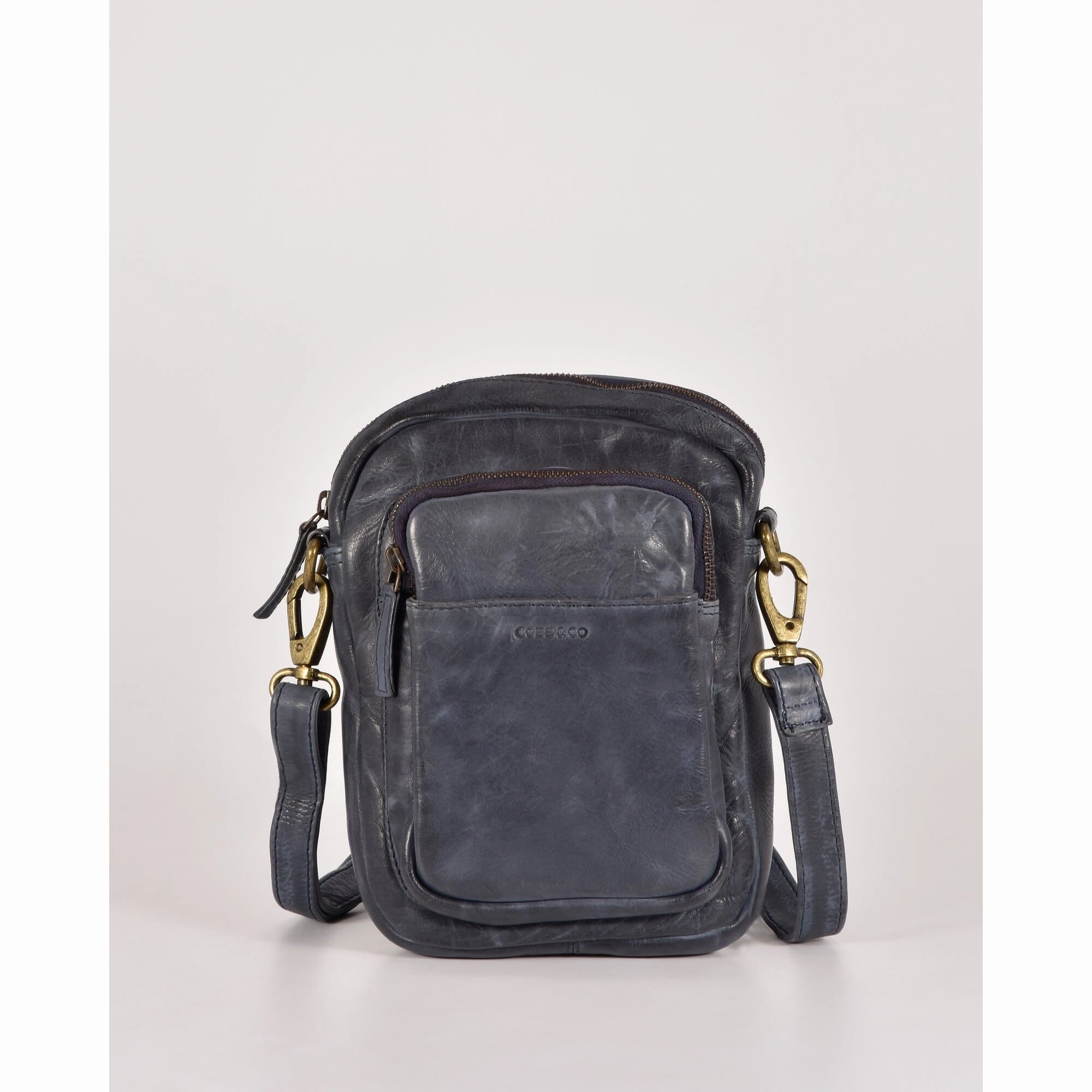 COBB & CO Jolimont Washed Leather Crossbody Bag