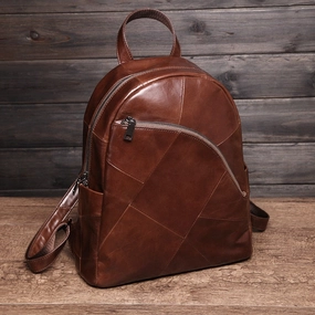 Cobbler Legend Backpack Women 2018 Laptop Bagpack Vintage Classic Genuine Leather Women'S
