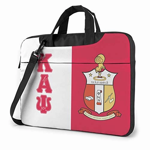 COCOCHILLA Ka-p_p_a 1911 KAP A_l-p-ha P_s-i Laptop Shoulder Messenger Bag Case Sleeve Laptop Case Laptop Briefcase Handbag 15.6 Inch (13/14 Inch)