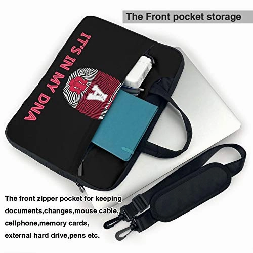 COCOCHILLA Ka-p_p_a 1911 KAP A_l-p-ha P_s-i Laptop Shoulder Messenger Bag Case Sleeve Laptop Case Laptop Briefcase Handbag 15.6 Inch (13/14 Inch)