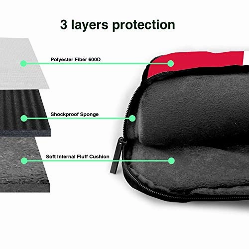 COCOCHILLA Ka-p_p_a 1911 KAP A_l-p-ha P_s-i Laptop Shoulder Messenger Bag Case Sleeve Laptop Case Laptop Briefcase Handbag 15.6 Inch (13/14 Inch)