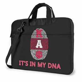 COCOCHILLA Ka-p_p_a 1911 KAP A_l-p-ha P_s-i Laptop Shoulder Messenger Bag Case Sleeve Laptop Case Laptop Briefcase Handbag 15.6 Inch (13/14 Inch)