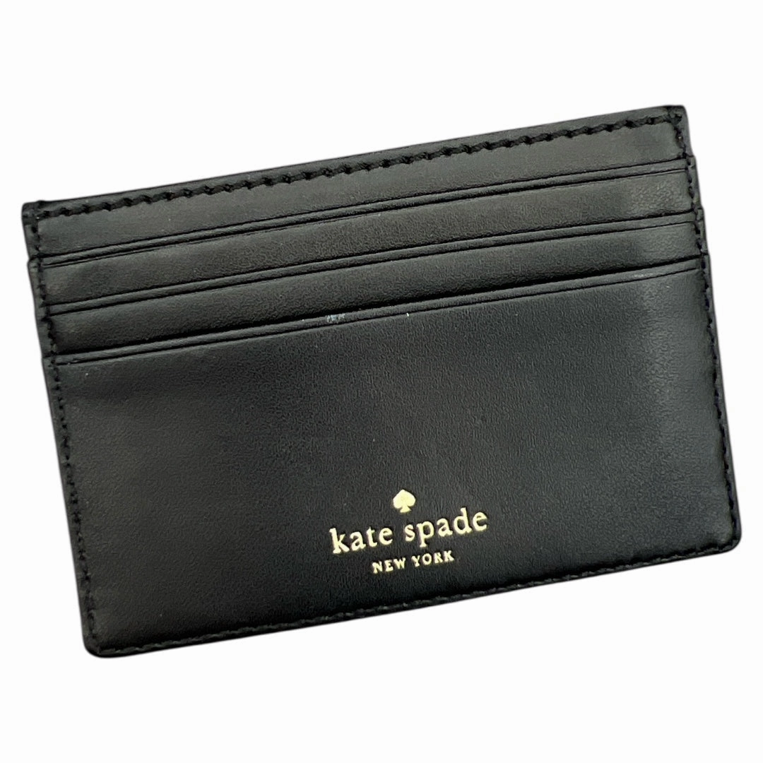 Coin Purse Designer By Kate Spade In Black, Size:Medium