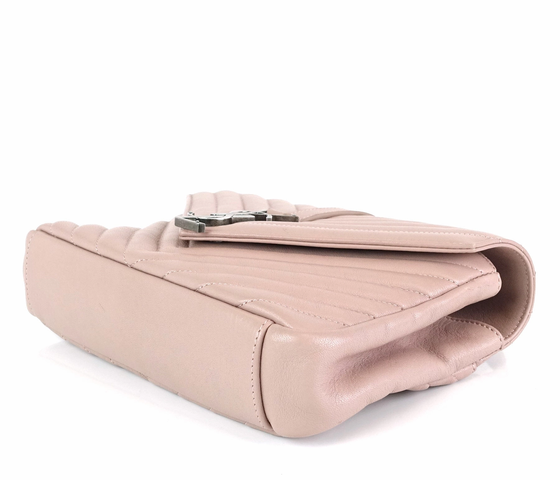 Collge Matelasse Calf Leather Medium Bag