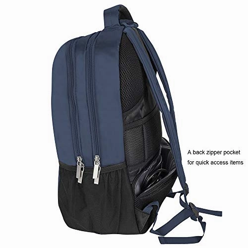 Computer Backpack for Laptop Upto 17.3 Inch Student Bookbag Compatible Acer, Dell, LG, Huawei, Navy