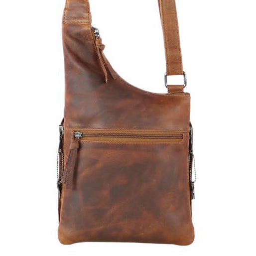 Concealed Carry Unisex Remi Crossbody Purse by Lady Conceal