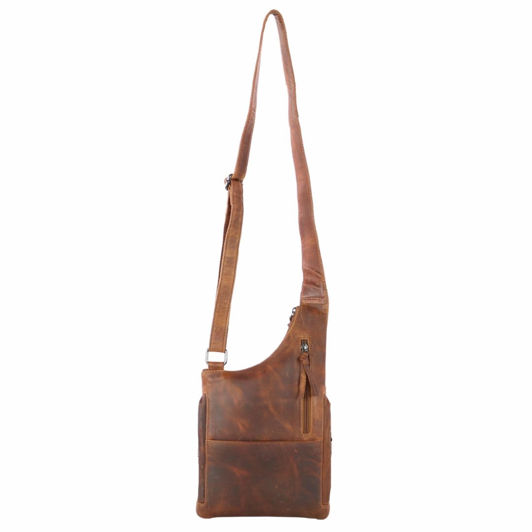 Concealed Carry Unisex Remi Crossbody Purse by Lady Conceal