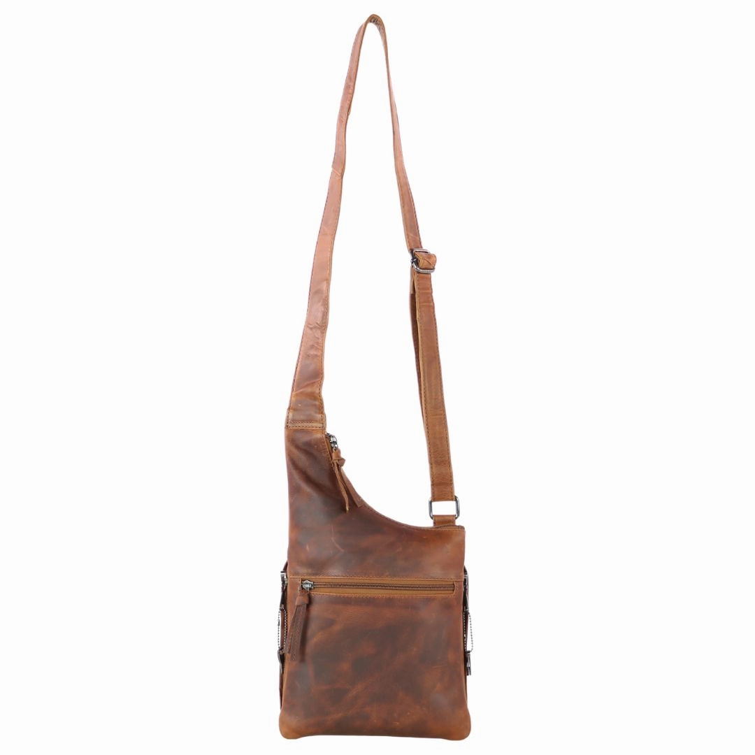 Concealed Carry Unisex Remi Crossbody Purse by Lady Conceal