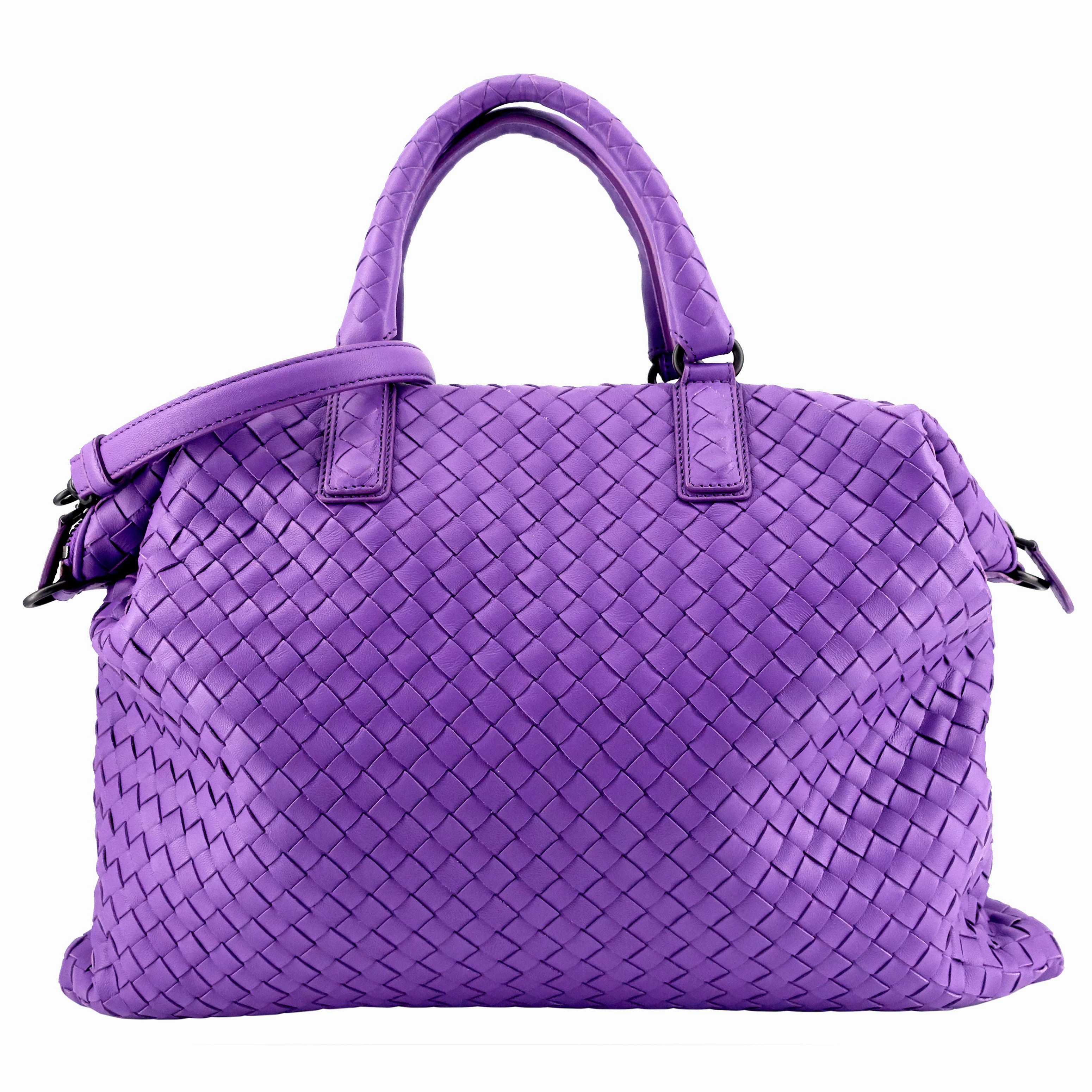 Convertible Intrecciato Nappa Leather Medium Tote Bag