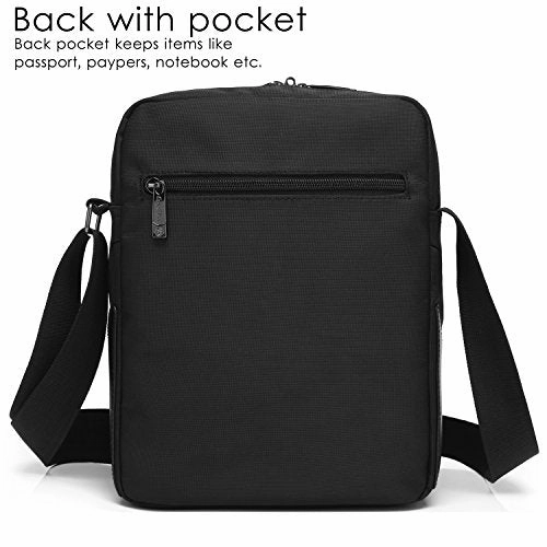 Coolbell 10.6 Inches Shoulder Bag Fabric Messenger Bag Ipad Carrying Case Hand Bag Tablet Briefcase