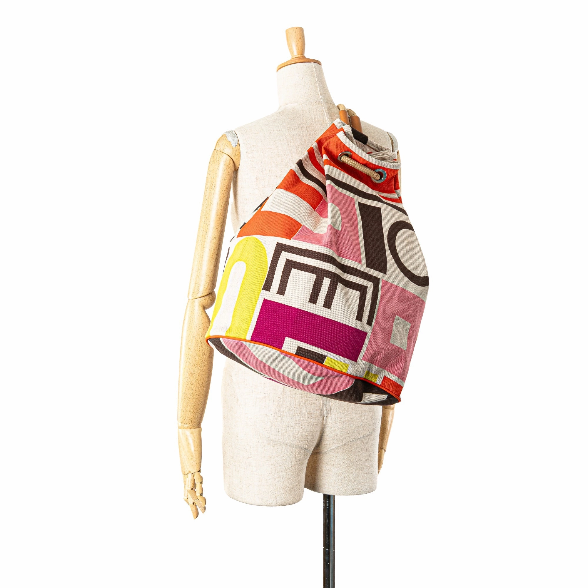 Cotton Carre Taquin Backpack