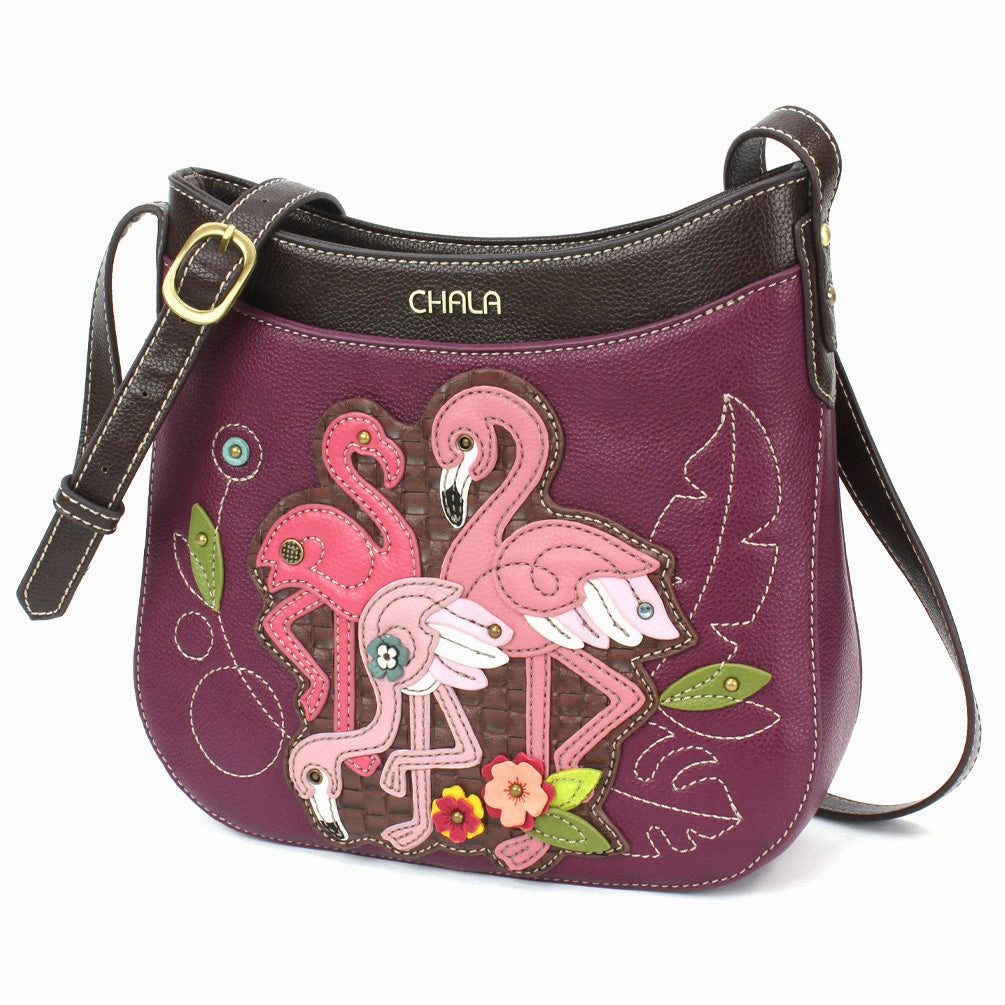 Crescent Crossbody - Flamingo Group