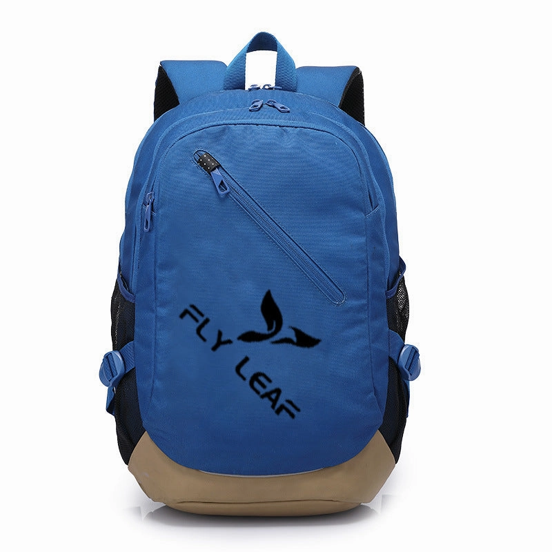 Cross-border flying leaf backpack outdoor men and women casual students bag travel fashion multi-function shoulder computer bag