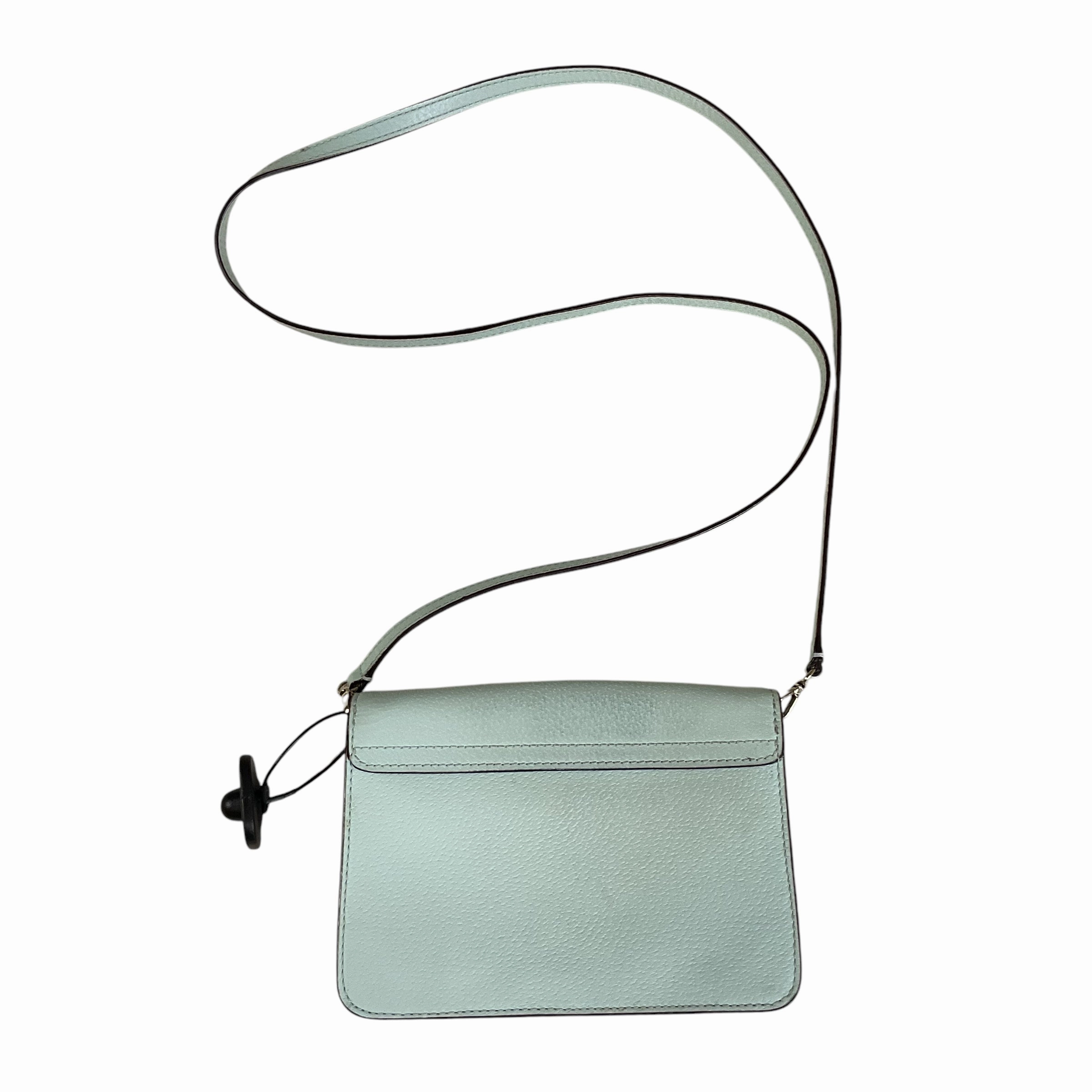 Crossbody Designer By Kate Spade In Aqua, Size:Small AS IS