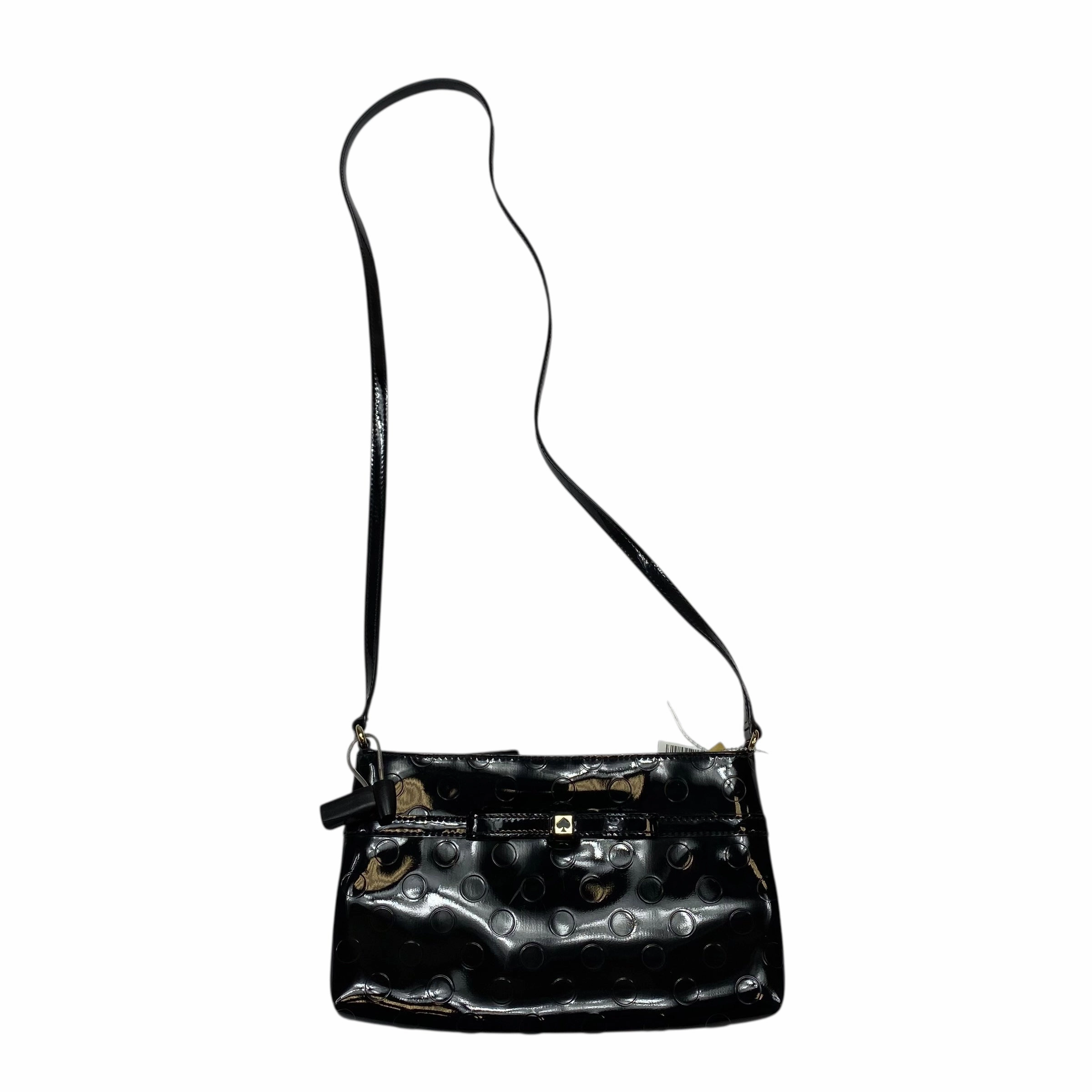 Crossbody Designer By Kate Spade In Black, Size:Small