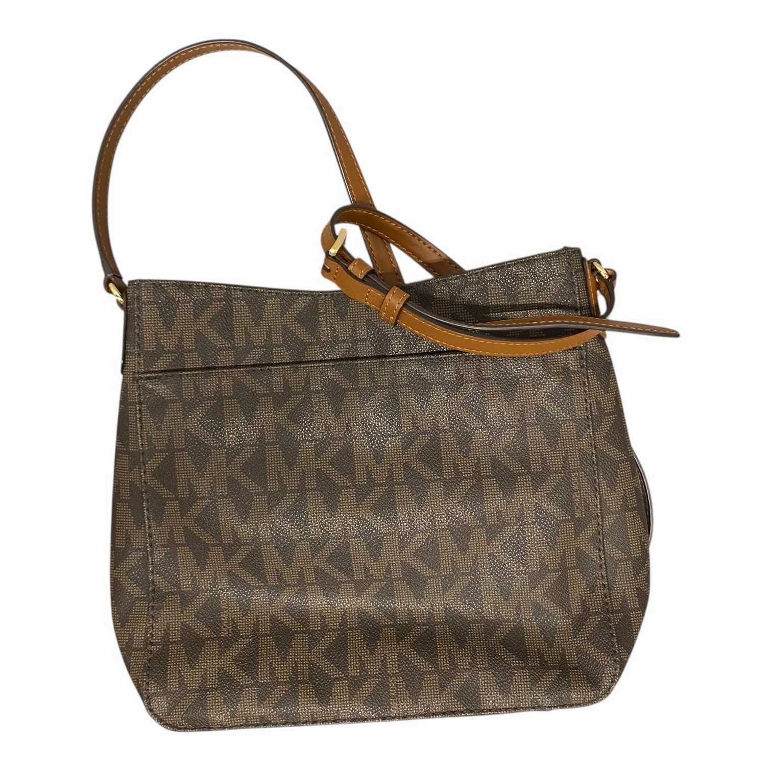 Crossbody Designer By Michael Kors In Brown, Size:Medium