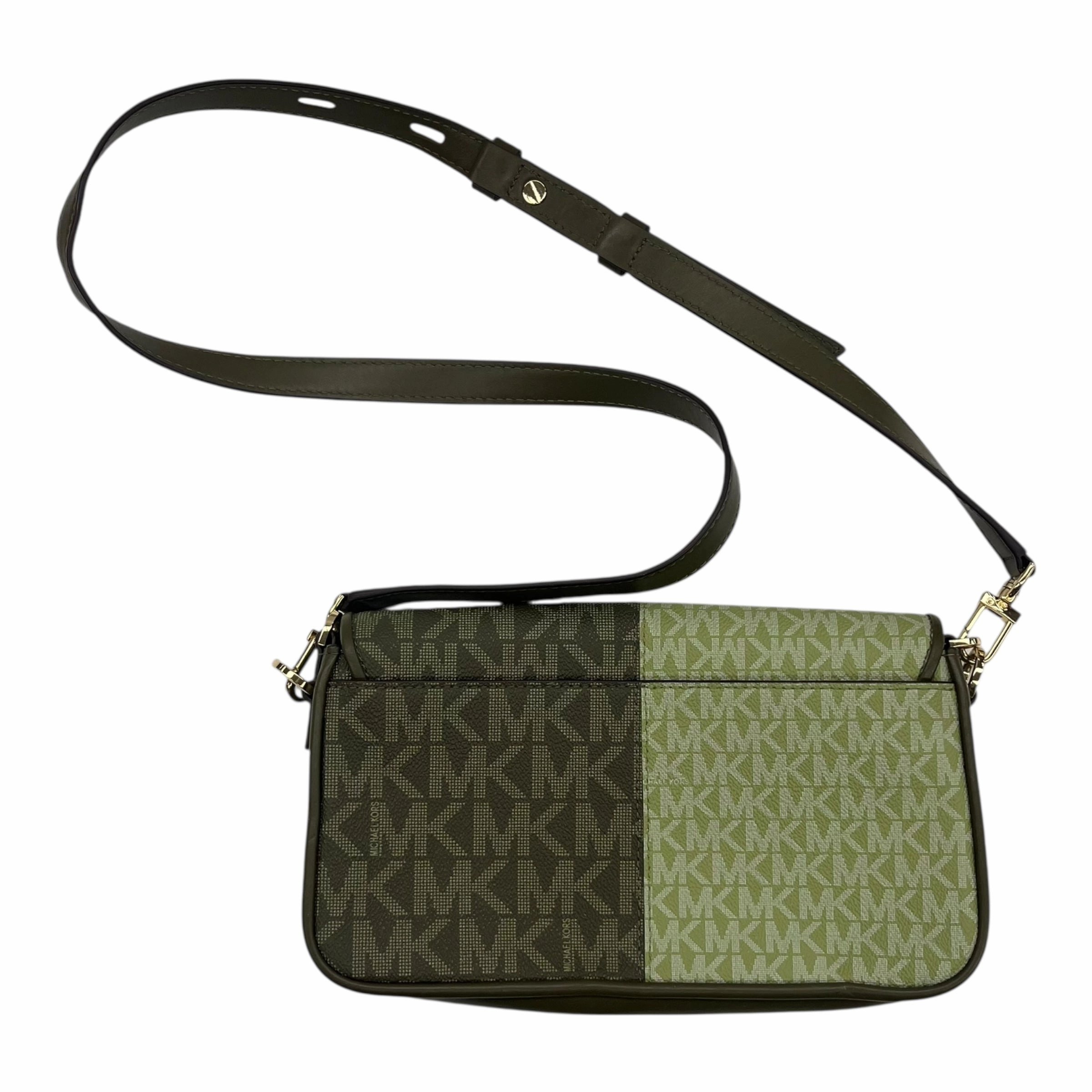 CROSSBODY DESIGNER by MICHAEL KORS In GREEN, Size: MEDIUM