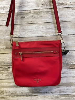 Crossbody Designer By Michael Kors In Red, Size:Medium